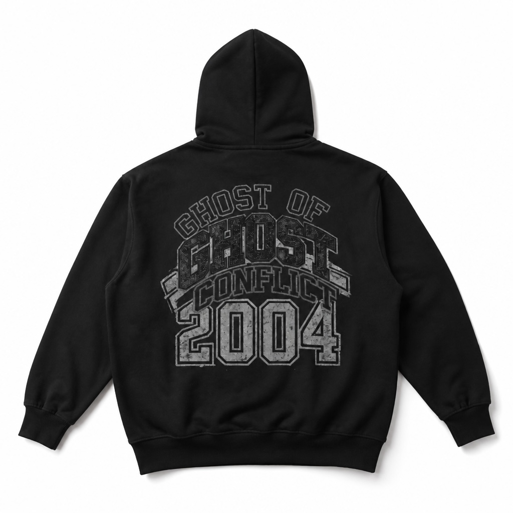 Oversized Boxy 2004 Zip Up Hoodie