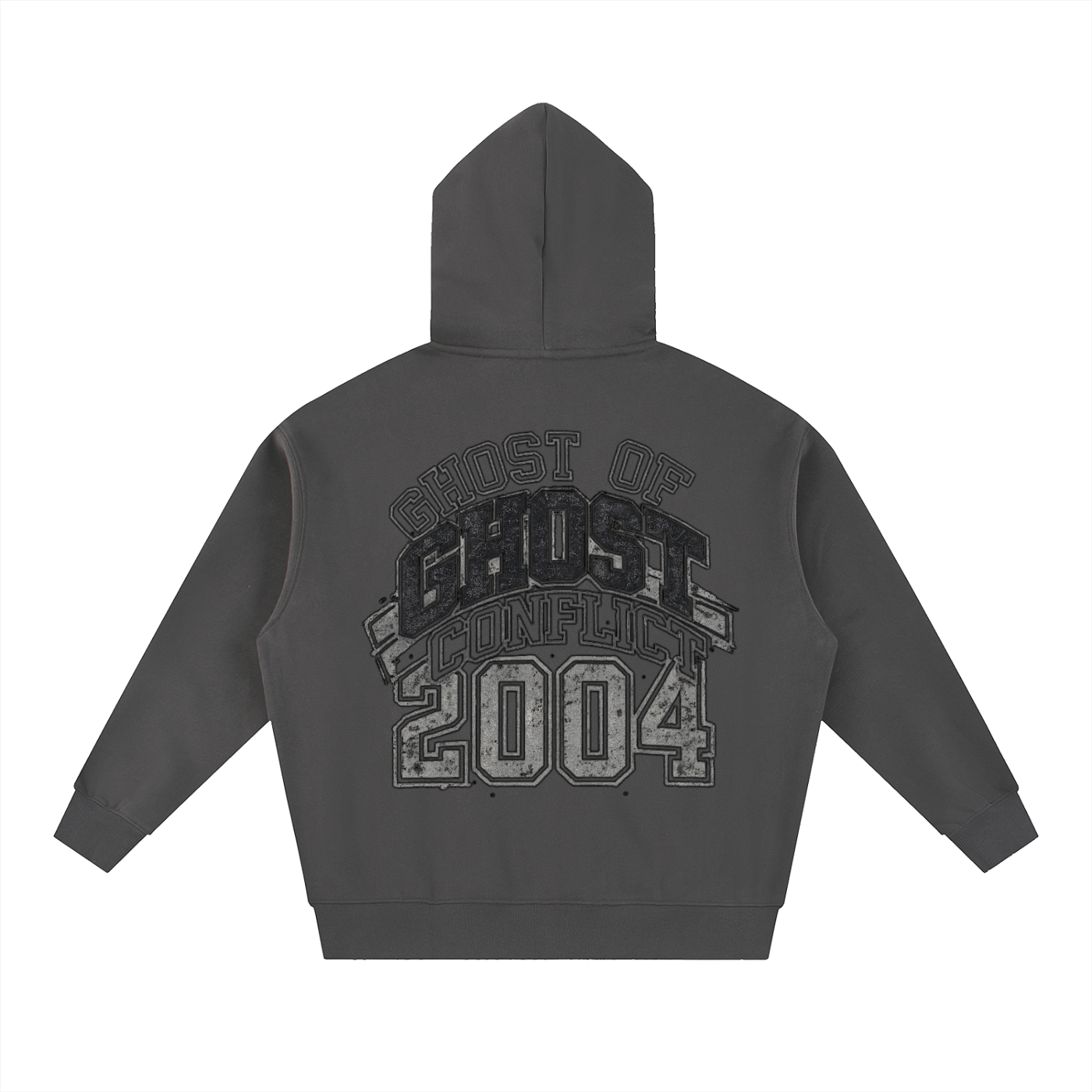 Oversized Boxy 2004 Zip Up Hoodie