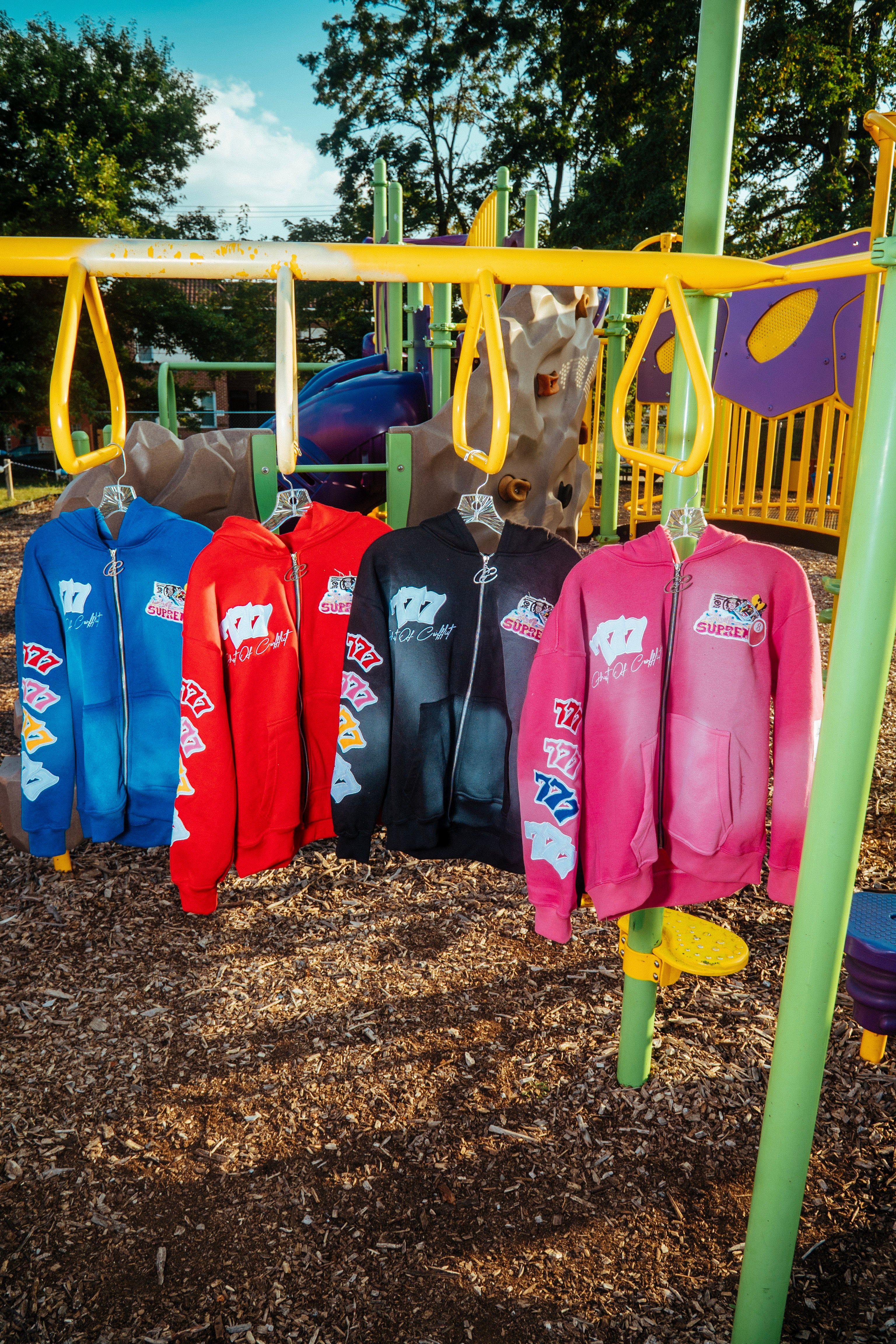 “Magic Seven” Zip Up Hoodies