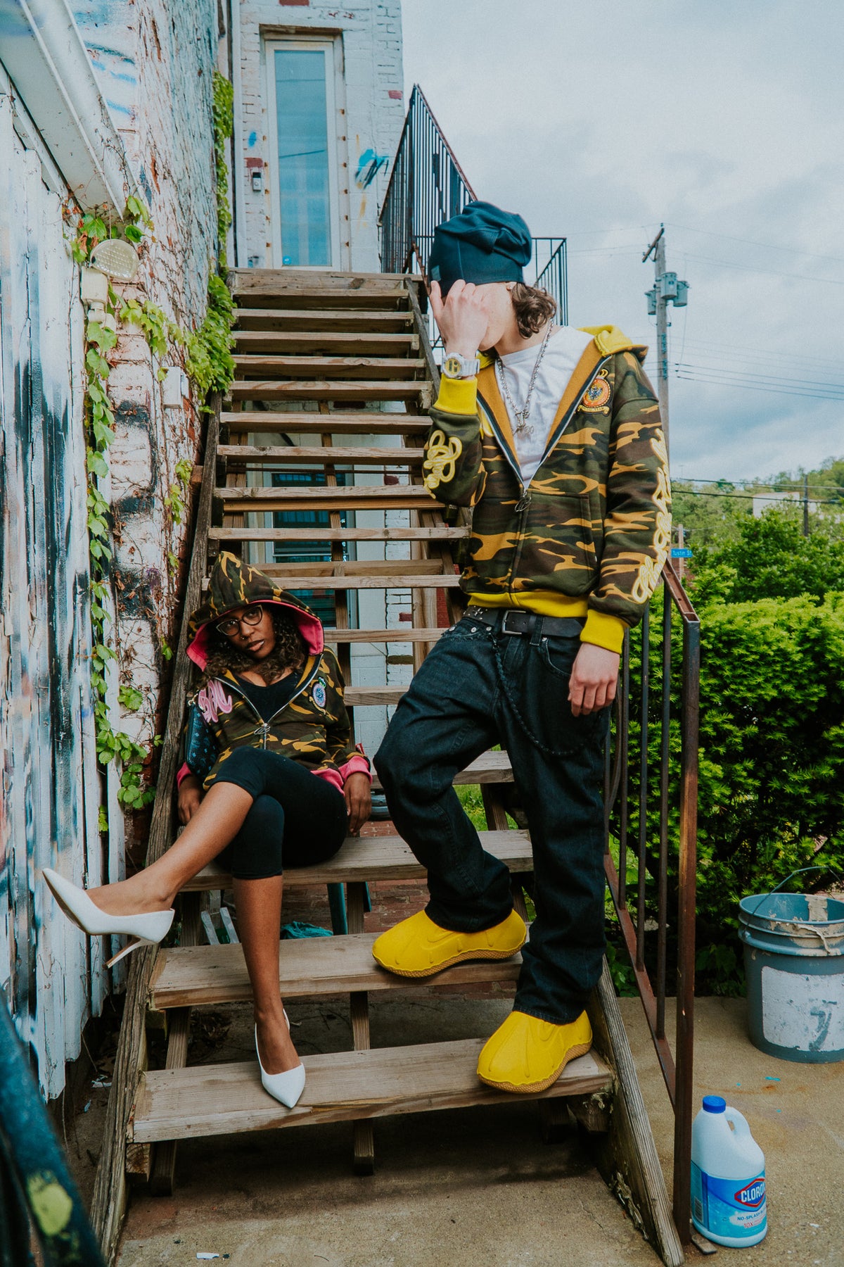 Yellow Victory Unit Zip Up Hoodie