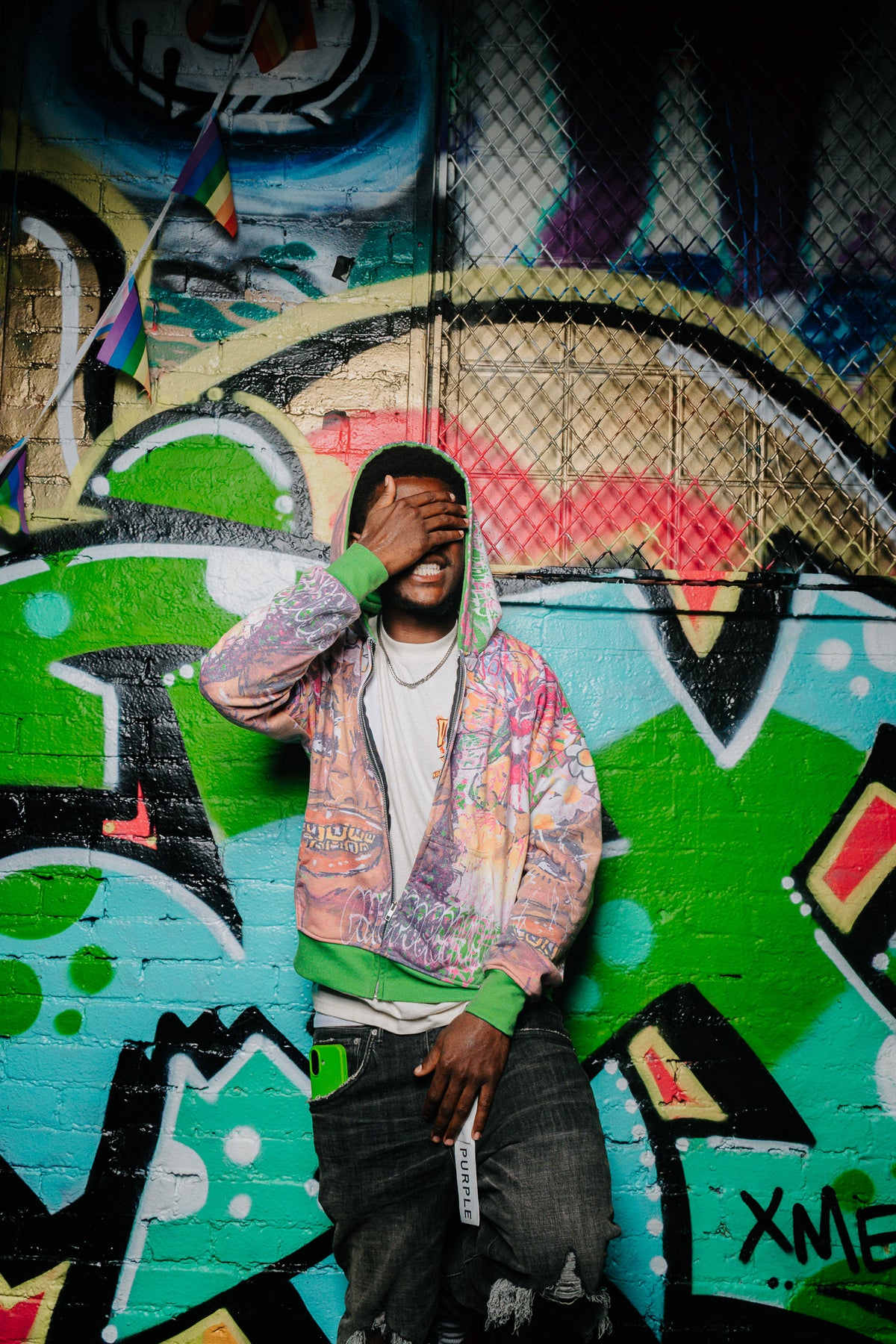 Green Glee Garden Zip Up
