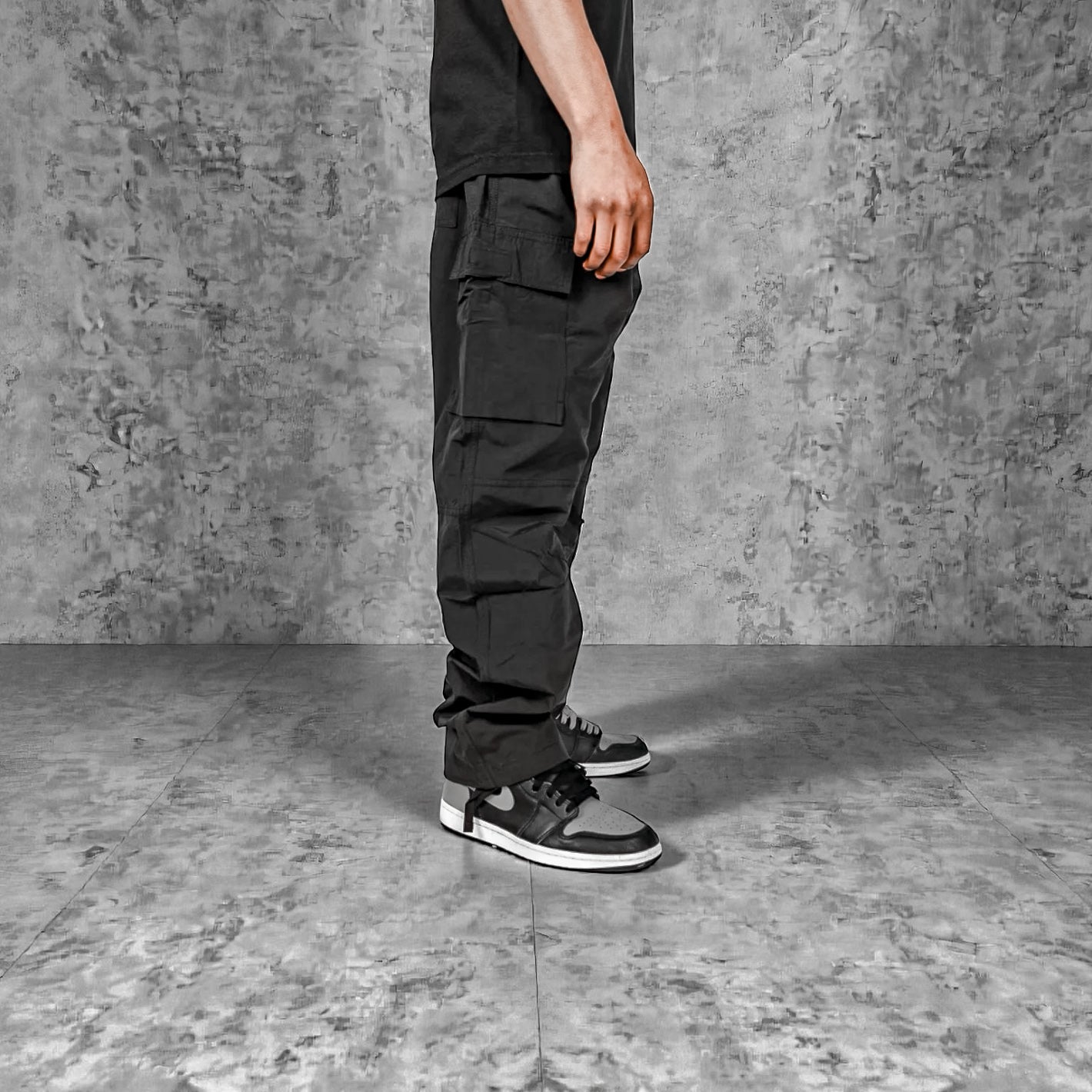 NYLON CARGO PANTS