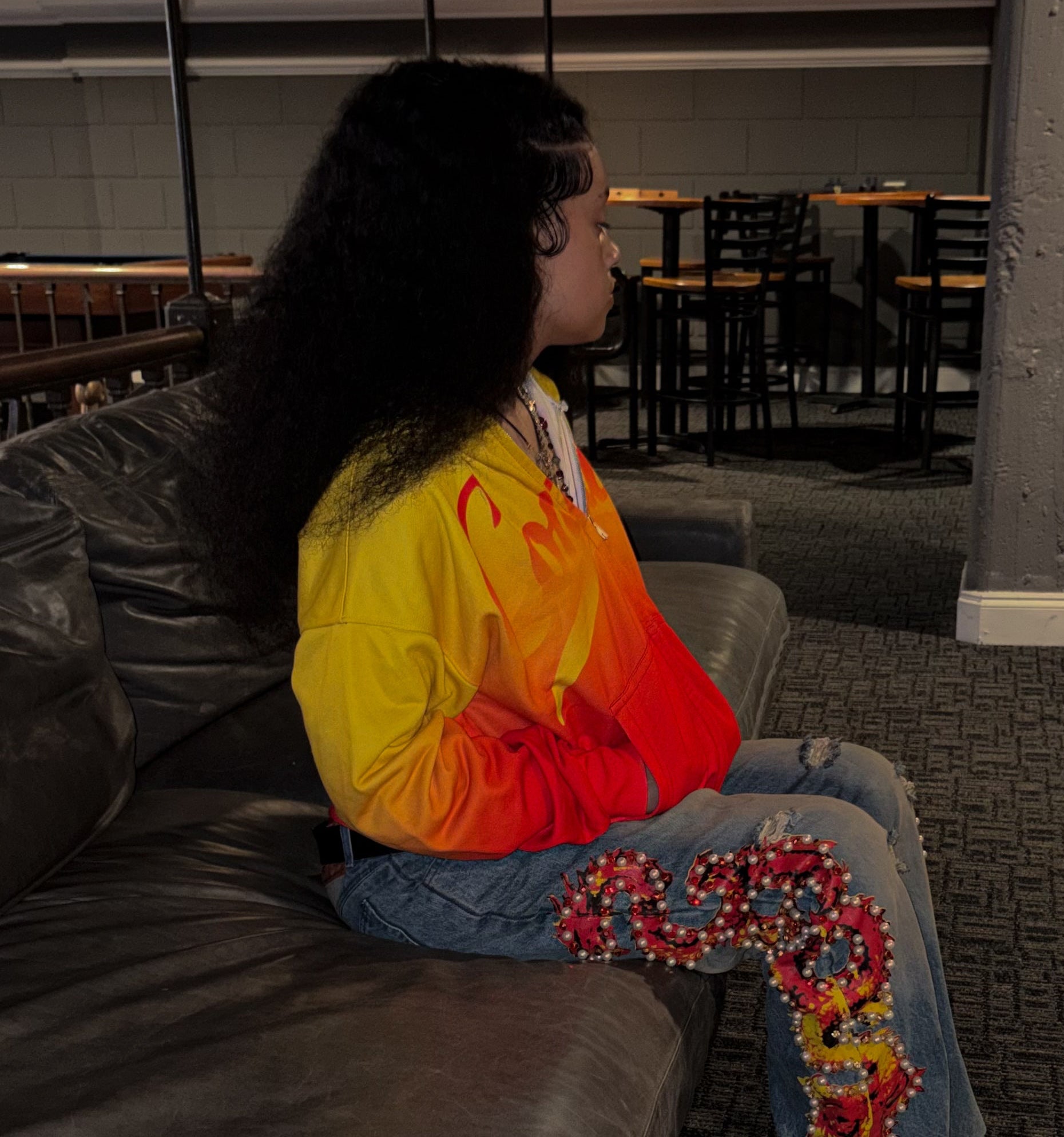Sunset Fade Zip-Up