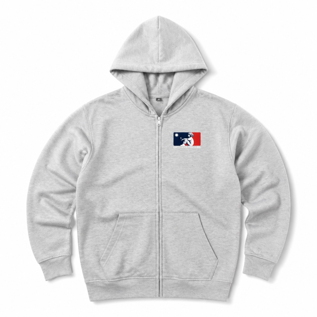 Ghost League Zip Up Hoodie