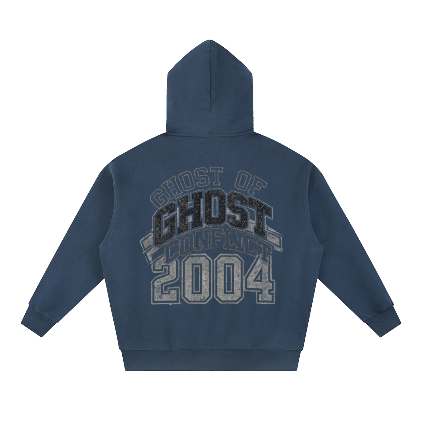 Oversized Boxy 2004 Zip Up Hoodie