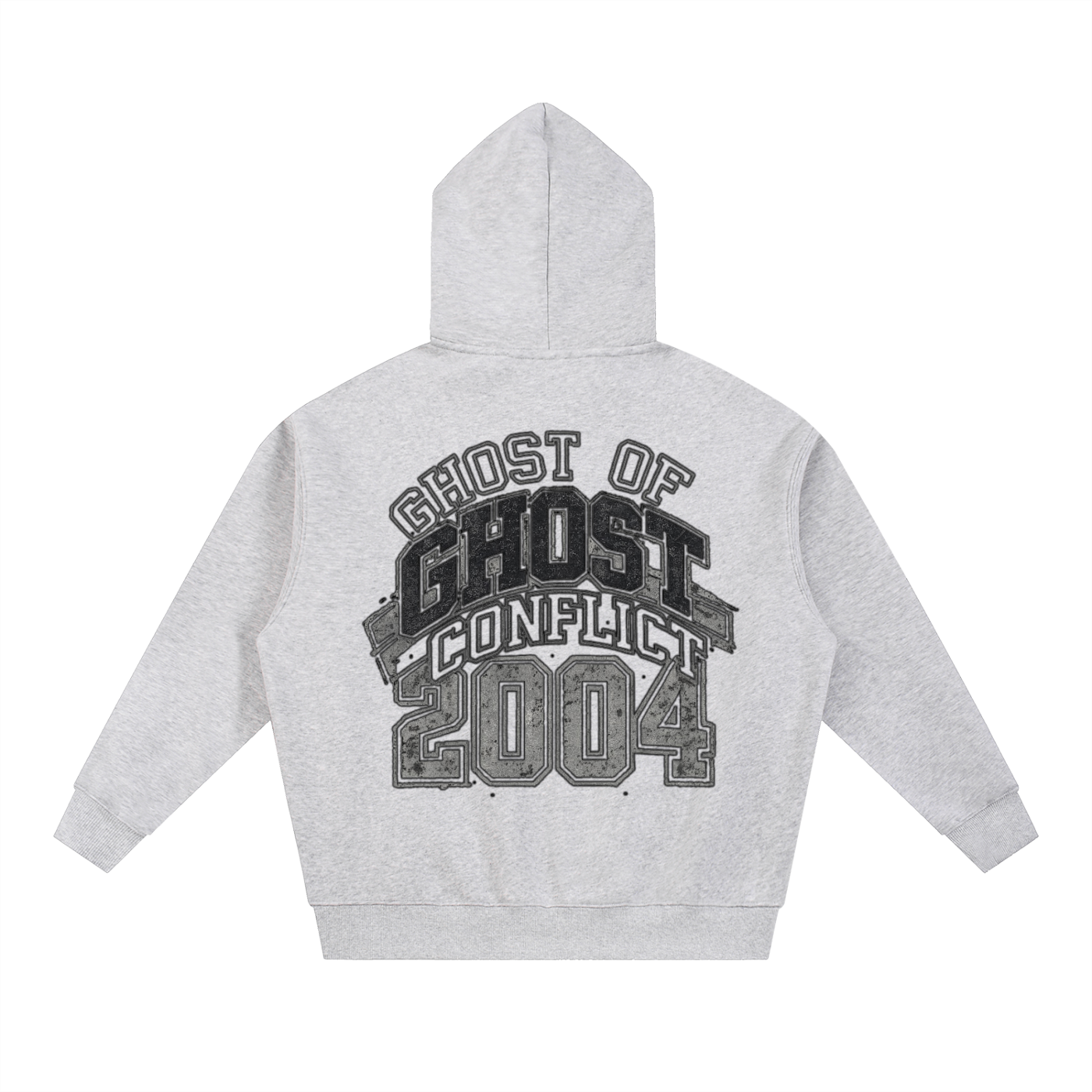 Oversized Boxy 2004 Zip Up Hoodie