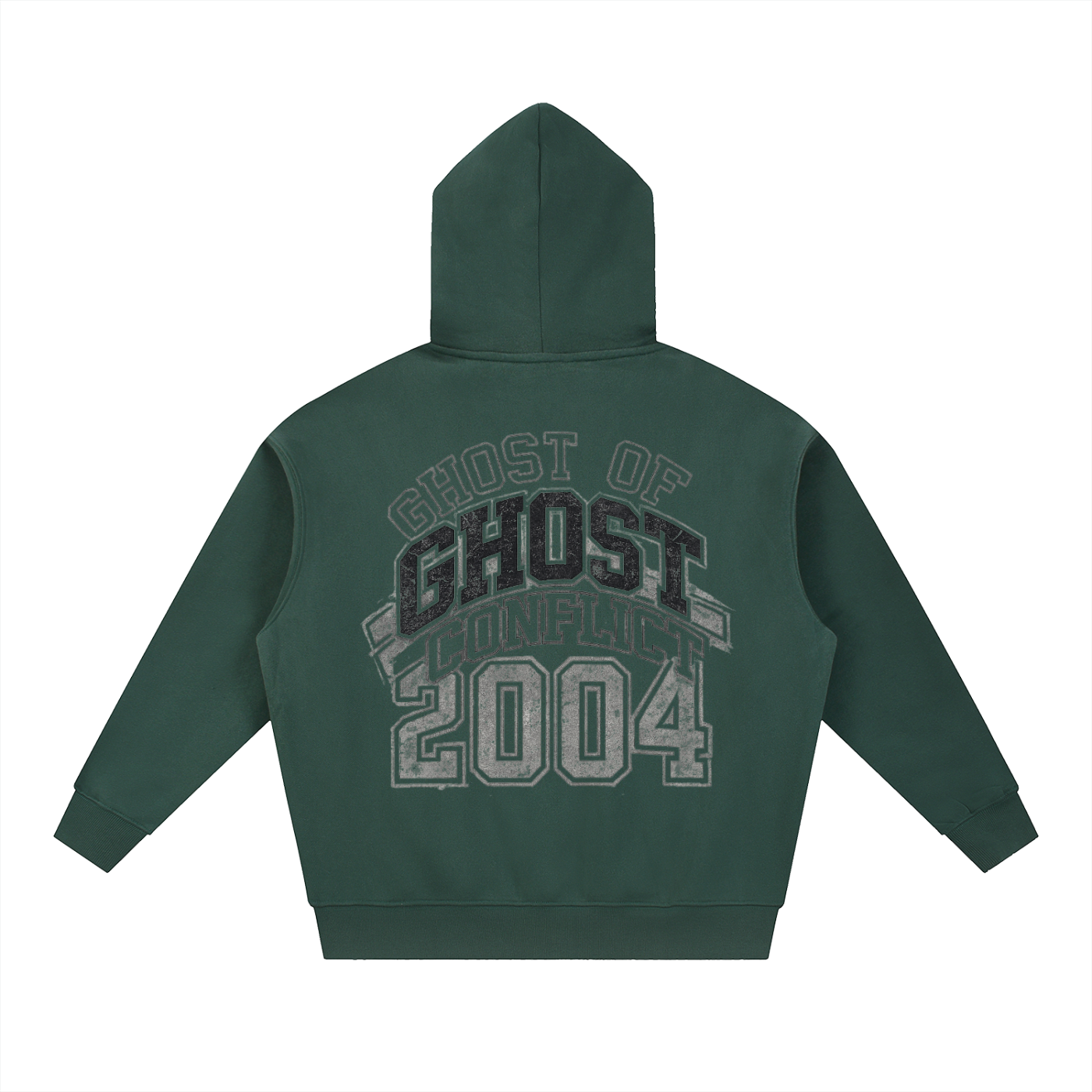 Oversized Boxy 2004 Zip Up Hoodie