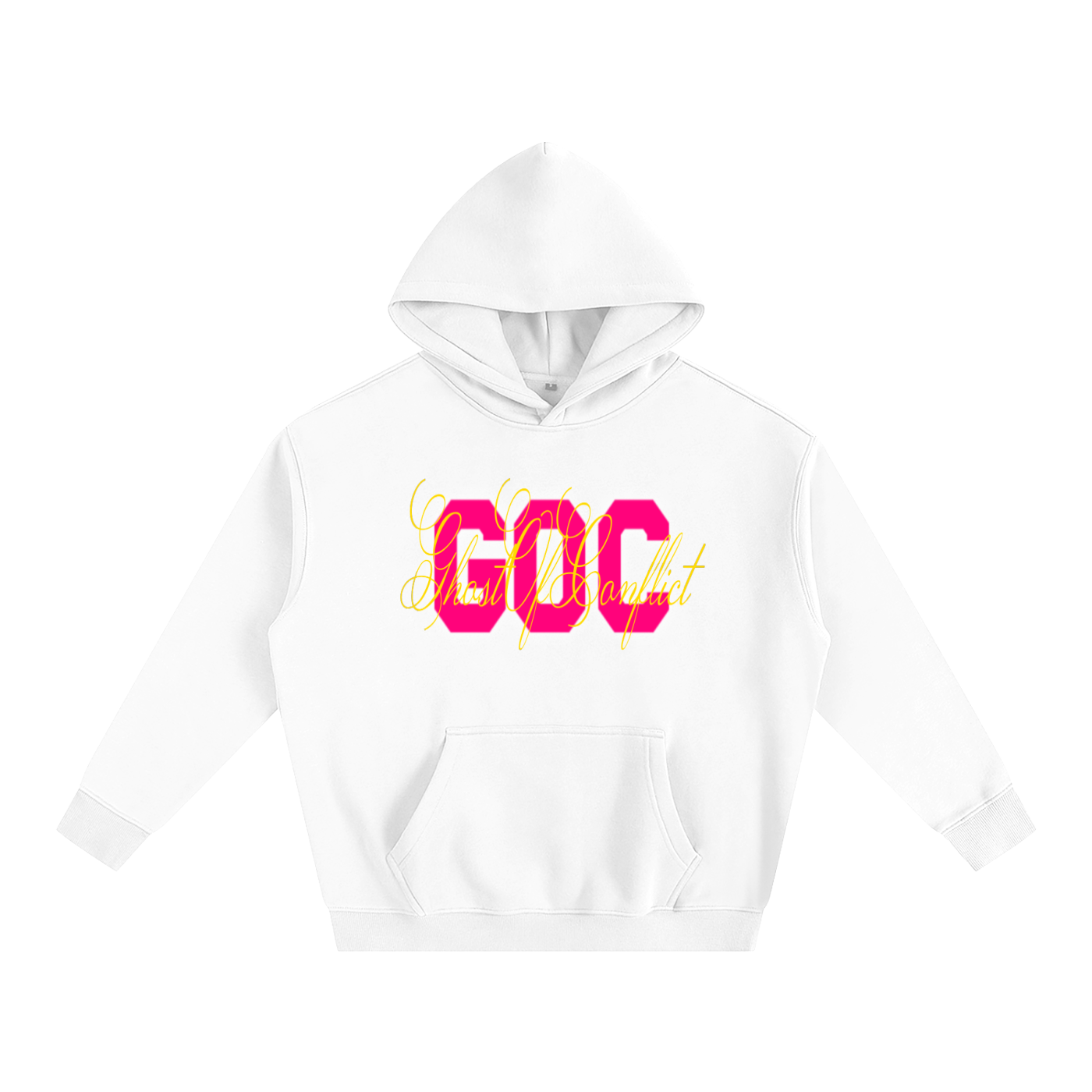 GhostOfConflict Oversize Fleeced Hoodie