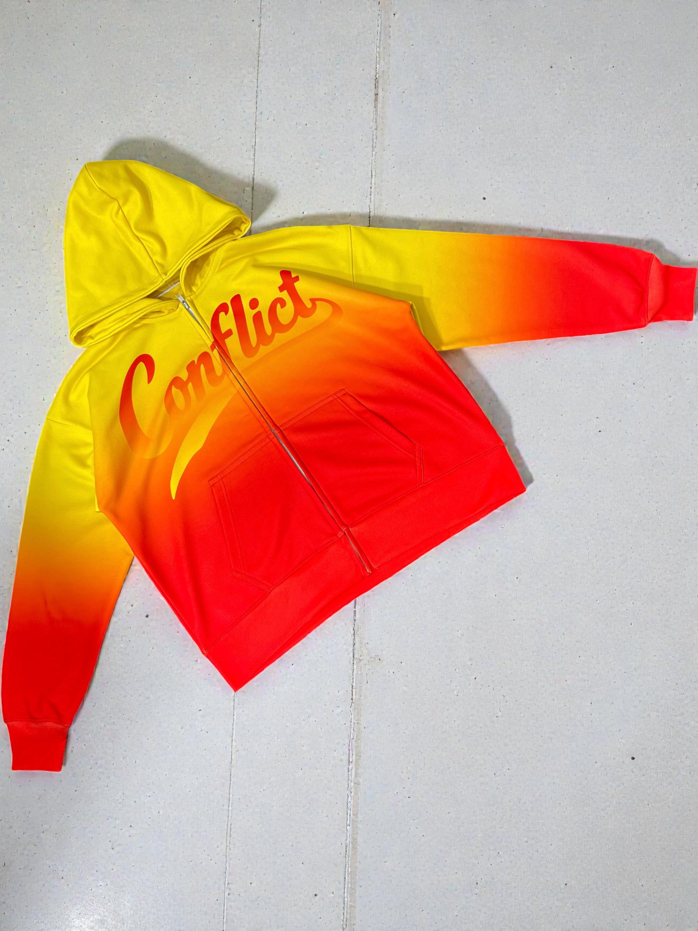 Sunset Fade Zip-Up