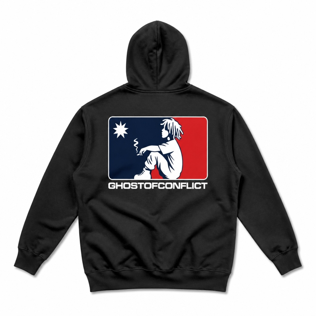 Ghost League Zip Up Hoodie