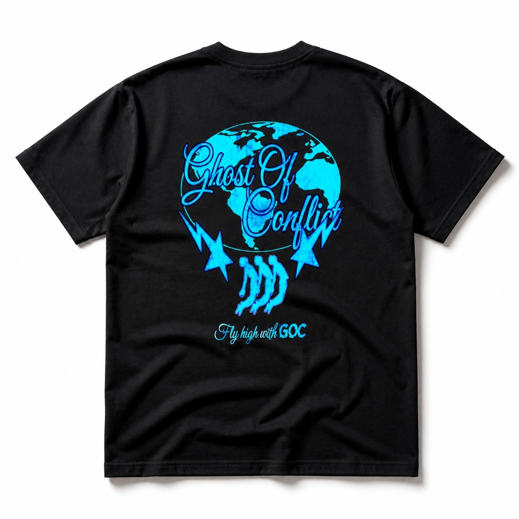 Fly High With GOC Oversized Tee