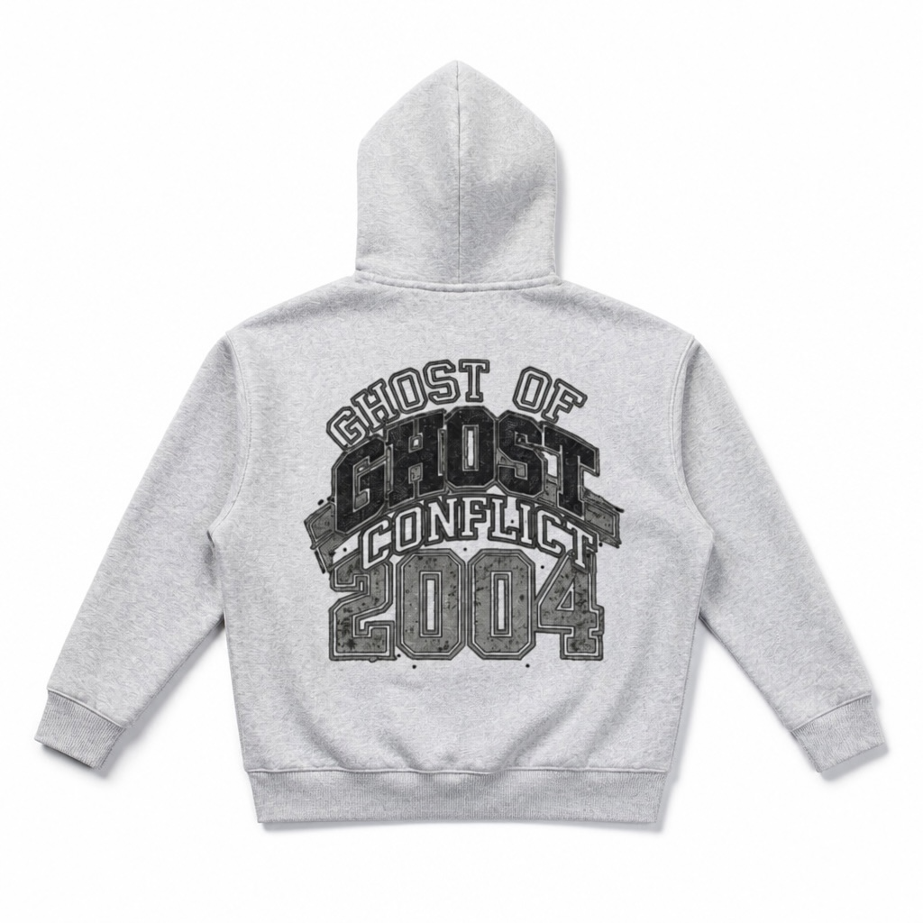 Oversized Boxy 2004 Zip Up Hoodie