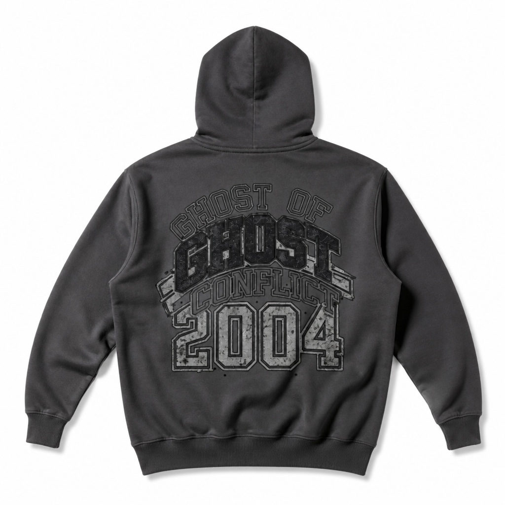 Oversized Boxy 2004 Zip Up Hoodie