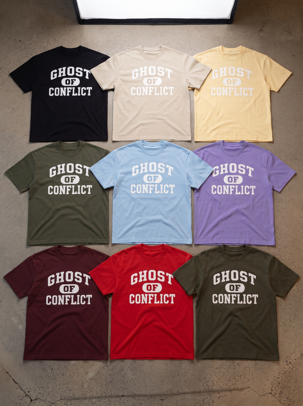 University Ghost Of Conflict Tee