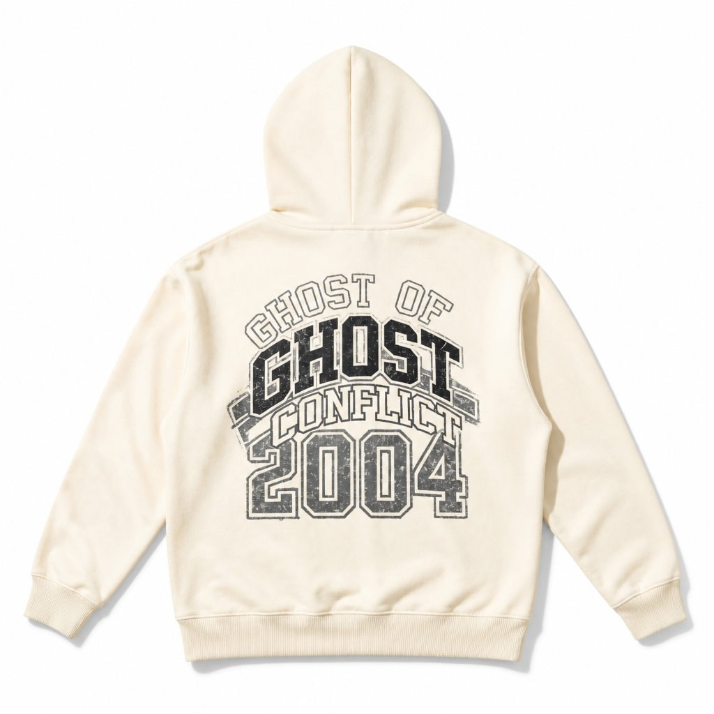 Oversized Boxy 2004 Zip Up Hoodie