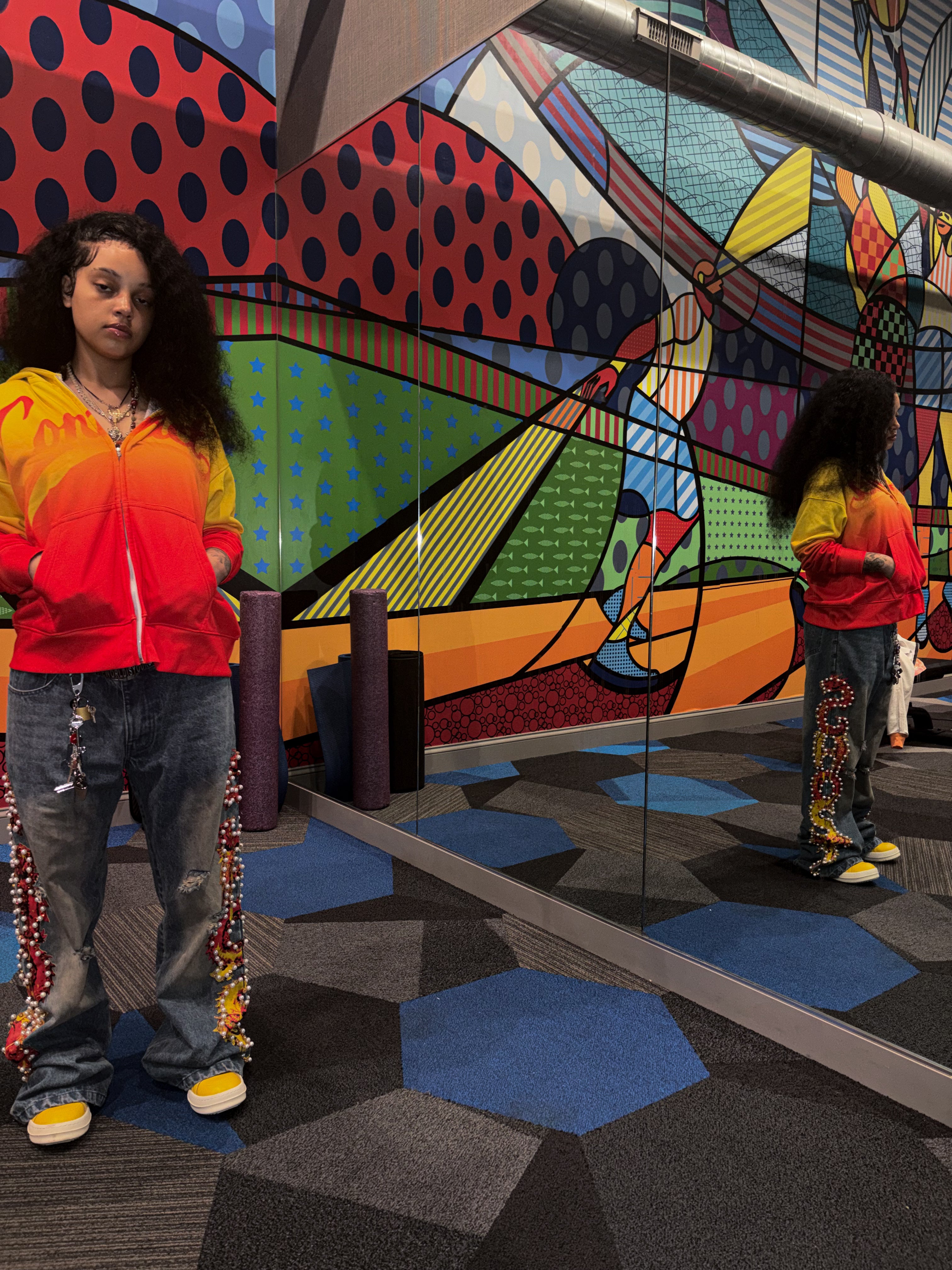 Sunset Fade Zip-Up