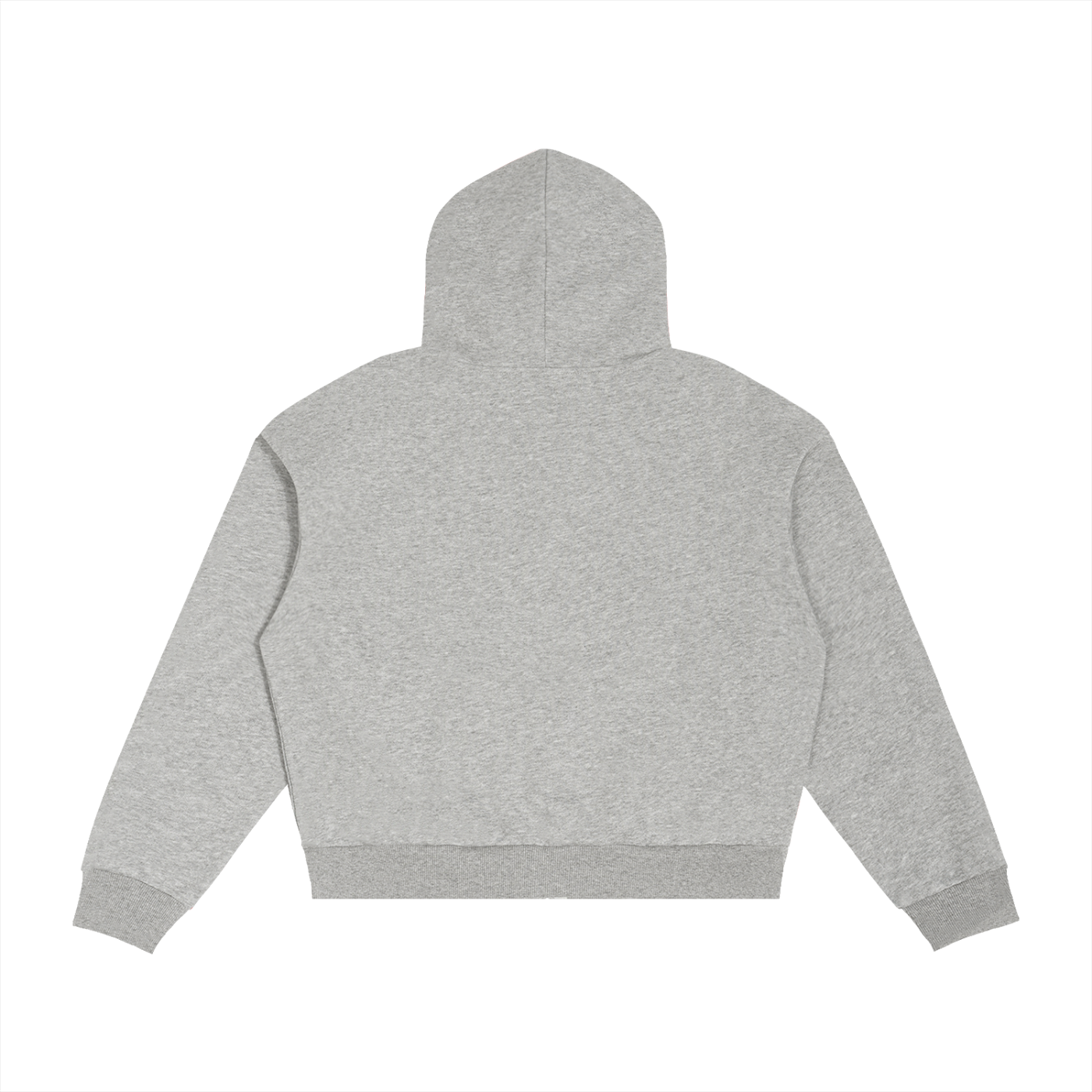 Gray Plaid Zip Up Hoodie