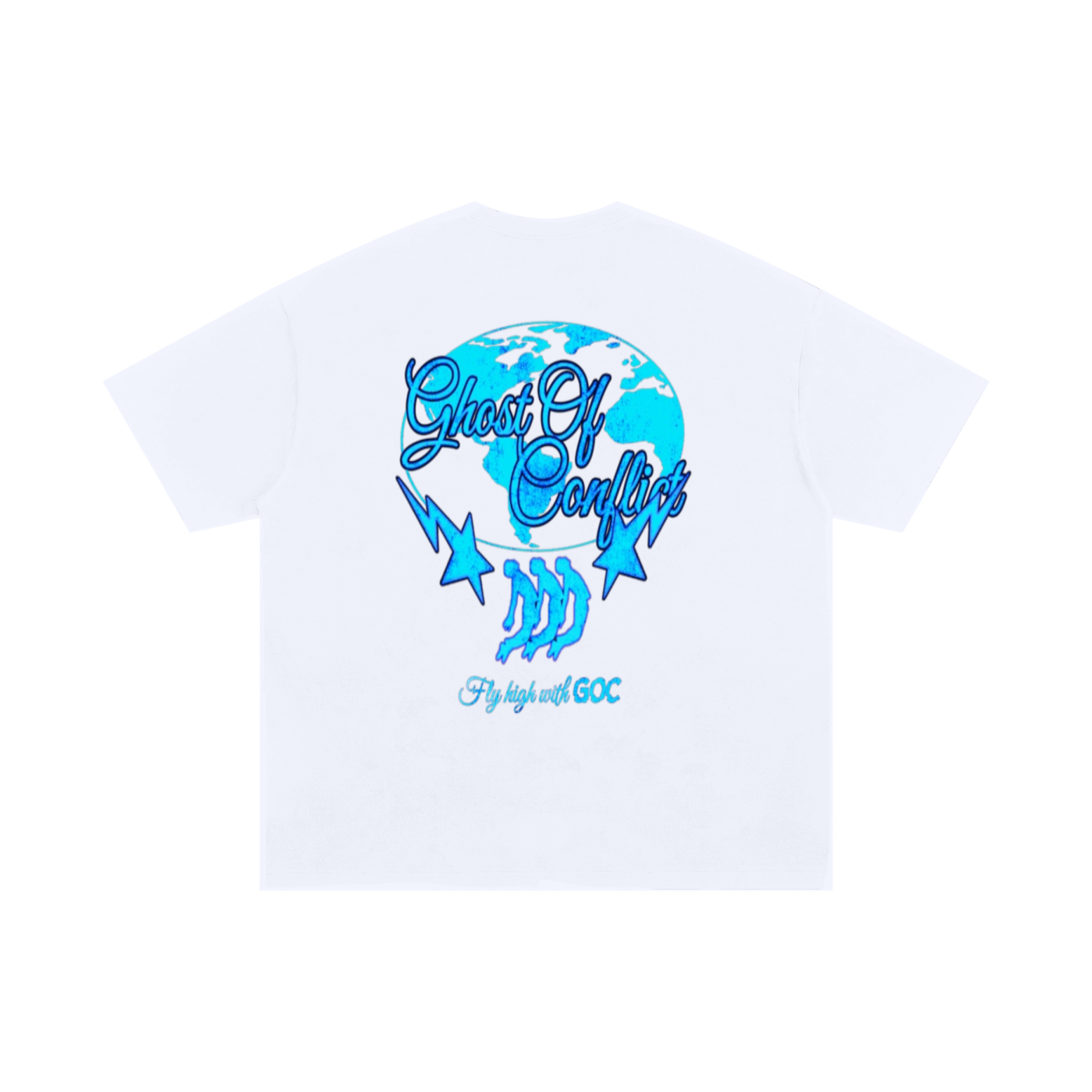 Fly High With GOC Oversized Tee